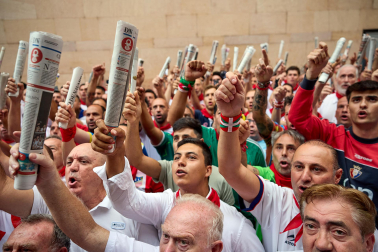 cuarto encierro de San Fermín 2026 en Pamplona SANTO DOMINGO