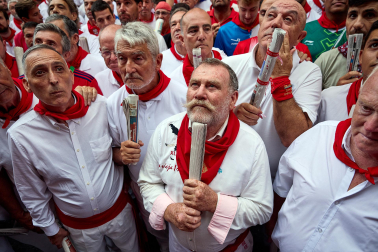cuarto encierro de San Fermín 2026 en Pamplona SANTO DOMINGO
