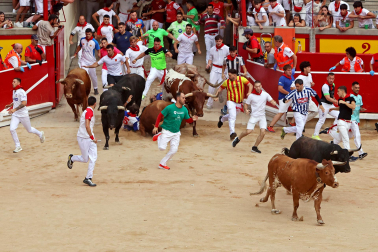 CUARTO ENCIERRO SANFERMINES 2026 PLAZA TOROS