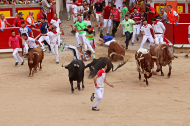 CUARTO ENCIERRO SANFERMINES 2026 PLAZA TOROS