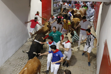 cuarto encierro de San Fermín 2026 en Pamplona