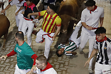 cuarto encierro de San Fermín 2026 en Pamplona