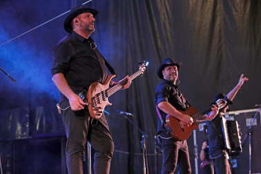 concierto de Puro Relajo en San Fermín