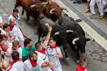 cuarto encierro de San Fermín 2026 en Pamplona