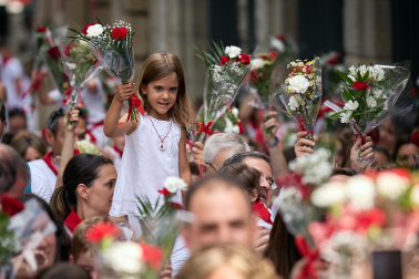 ofrenda infantil a san fermin 2026