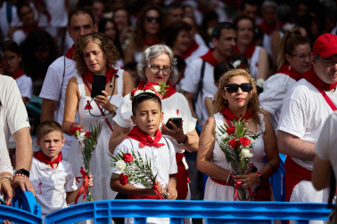 ofrenda infantil a san fermin 2026