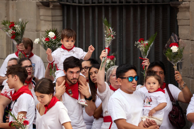 ofrenda infantil a san fermin 2026