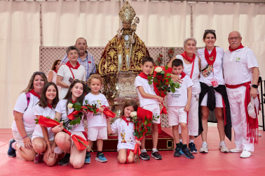 ofrenda infantil a san fermin 2026