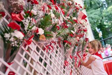 ofrenda infantil a san fermin 2026