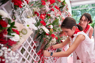 ofrenda infantil a san fermin 2026