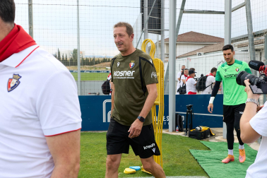 Fotos del primer entrenamiento de pretemporada de Osasuna