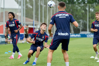 Fotos del primer entrenamiento de pretemporada de Osasuna
