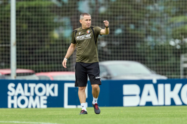 Fotos del primer entrenamiento de pretemporada de Osasuna