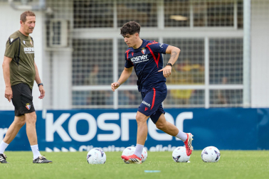 Fotos del primer entrenamiento de pretemporada de Osasuna