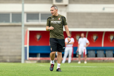 Fotos del primer entrenamiento de pretemporada de Osasuna