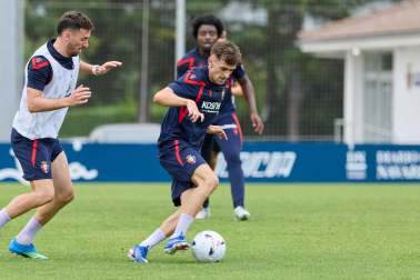 Fotos del primer entrenamiento de pretemporada de Osasuna