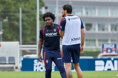 Fotos del primer entrenamiento de pretemporada de Osasuna