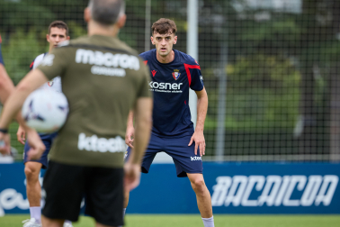 Fotos del primer entrenamiento de pretemporada de Osasuna