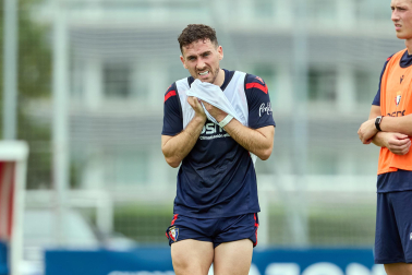 Fotos del primer entrenamiento de pretemporada de Osasuna