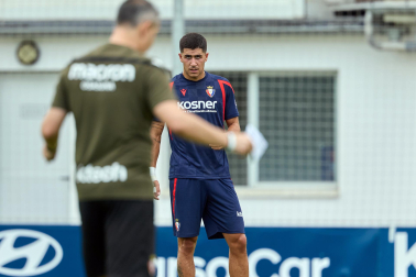 Fotos del primer entrenamiento de pretemporada de Osasuna