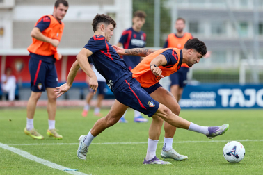 Fotos del primer entrenamiento de pretemporada de Osasuna