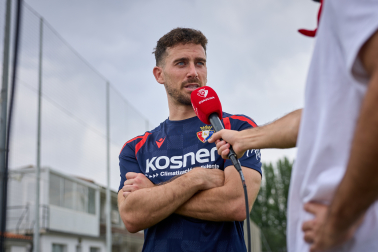 Fotos del primer entrenamiento de pretemporada de Osasuna