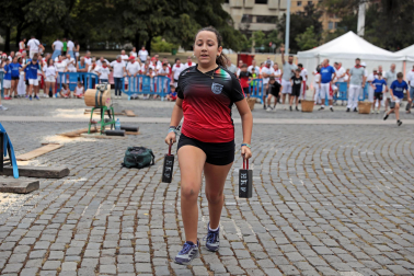 Jornada de deporte rural con los más pequeños este viernes, 10 de julio, en la Plaza de los Fueros