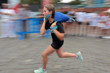 Jornada de deporte rural con los más pequeños este viernes, 10 de julio, en la Plaza de los Fueros