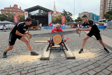Jornada de deporte rural con los más pequeños este viernes, 10 de julio, en la Plaza de los Fueros
