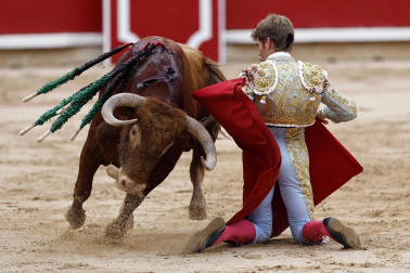 Morante de la Puebla, Pablo Aguado y Borja Jiménez se enfrentaron a los toros de Álvaro Núñez en la cuarta corrida de la Feria del Toro 2026