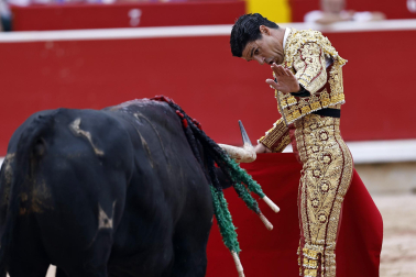 Morante de la Puebla, Pablo Aguado y Borja Jiménez se enfrentaron a los toros de Álvaro Núñez en la cuarta corrida de la Feria del Toro 2026