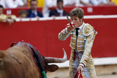 Morante de la Puebla, Pablo Aguado y Borja Jiménez se enfrentaron a los toros de Álvaro Núñez en la cuarta corrida de la Feria del Toro 2026