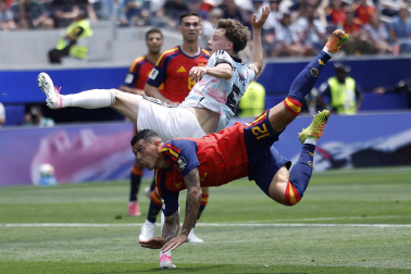 España consiguió el pase a la semifinal del Mundial 2026 tras derrotar a Bélgica en cuartos por 2-1 con goles de Fabián y Mikel Merino