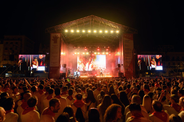 Concierto de Marlena en San Fermín.
