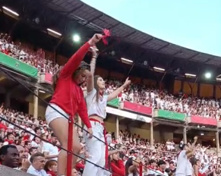 A la búsqueda de la mejor coreografía en el coso pamplonés.
