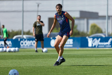 Fotos del entrenamiento de Osasuna en Tajonar