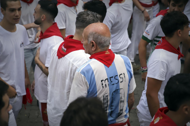 Fotos del sexto encierro de San Fermín 2026 en Pamplona