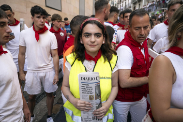 Fotos del sexto encierro de San Fermín 2026 en Pamplona