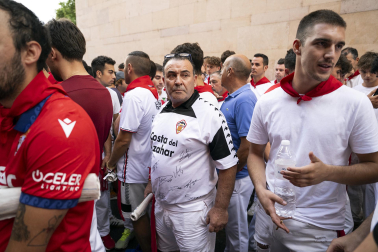 Fotos del sexto encierro de San Fermín 2026 en Pamplona