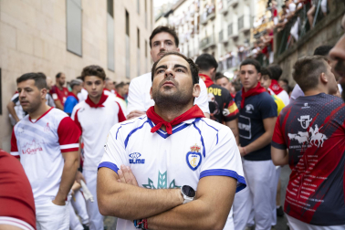 Fotos del sexto encierro de San Fermín 2026 en Pamplona