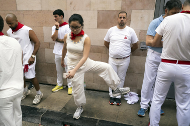 Fotos del sexto encierro de San Fermín 2026 en Pamplona