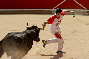 Concurso de anillas de San Fermín 2026 en la plaza de toros de Pamplona
