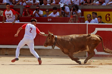 Concurso de anillas de San Fermín 2026 en la plaza de toros de Pamplona