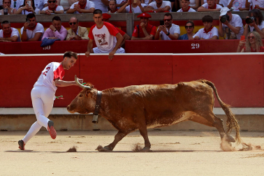 Concurso de anillas de San Fermín 2026 en la plaza de toros de Pamplona