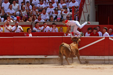 Concurso de anillas de San Fermín 2026 en la plaza de toros de Pamplona