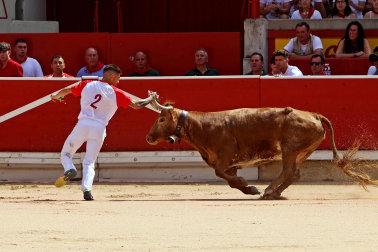 Concurso de anillas de San Fermín 2026 en la plaza de toros de Pamplona
