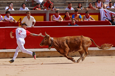 Concurso de anillas de San Fermín 2026 en la plaza de toros de Pamplona