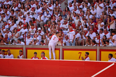 Concurso de anillas de San Fermín 2026 en la plaza de toros de Pamplona