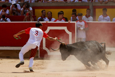 Concurso de anillas de San Fermín 2026 en la plaza de toros de Pamplona