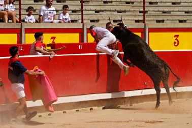 Concurso de anillas de San Fermín 2026 en la plaza de toros de Pamplona